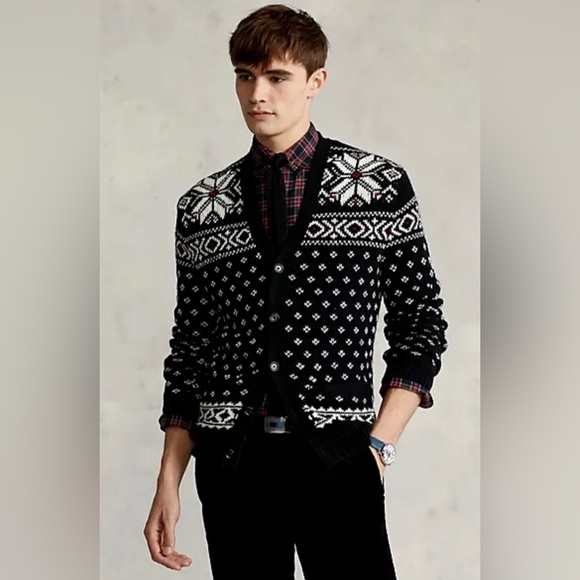 Polo Ralph Lauren - Men’s Cardigan- Size L - Picture 1 of 6